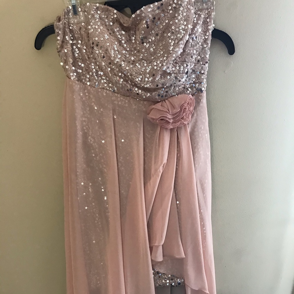 Mini- flow homecoming dress !
